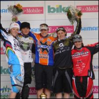 Tracy Moseley makes it 3 in the UCI World Cup Downhill Willingen, Germany - Second Image
